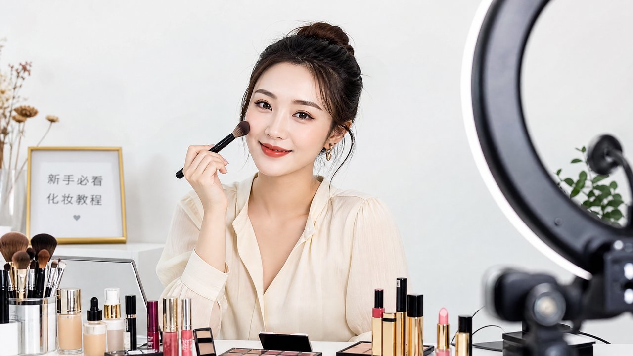 小马拉大车美妆视频教程